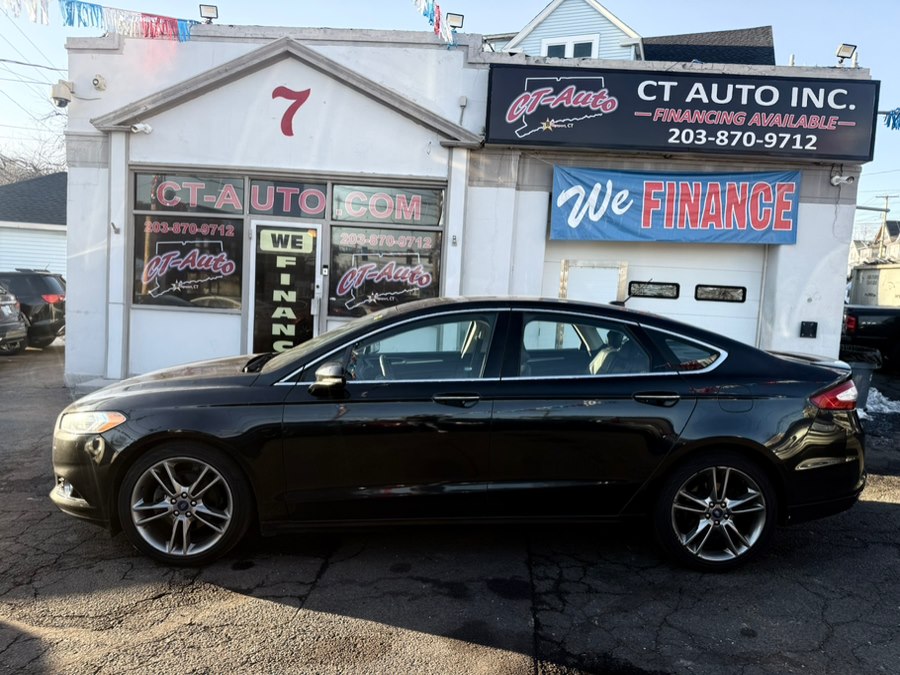 2015 Ford Fusion 4dr Sdn Titanium AWD, available for sale in Bridgeport, Connecticut | CT Auto. Bridgeport, Connecticut