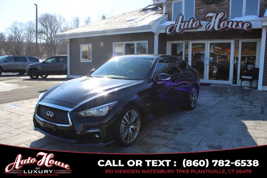 Used INFINITI Q50 3.0t LUXE AWD 2020 | Auto House of Luxury. Plantsville, Connecticut