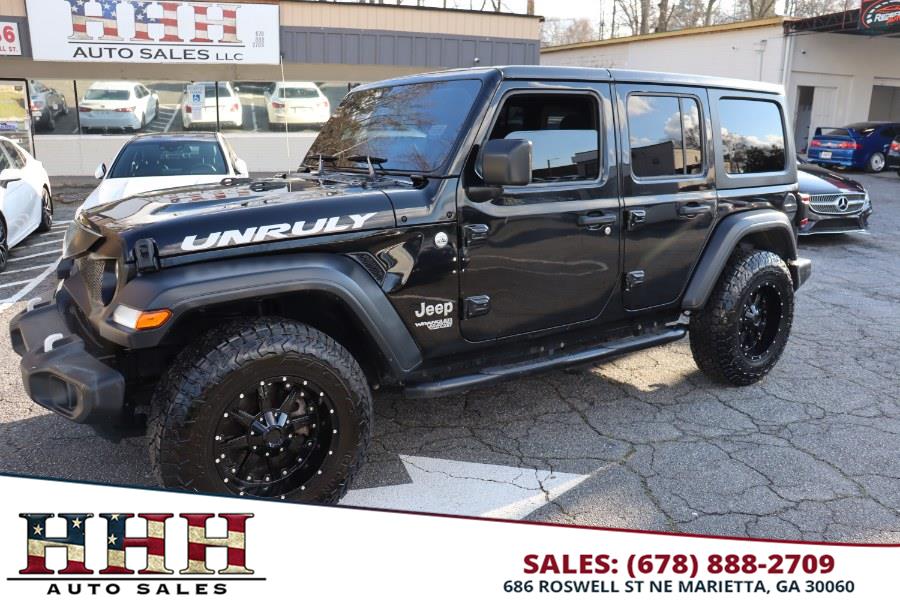 2019 Jeep Wrangler Unlimited Sport S 4x4, available for sale in Marietta, Georgia | HHH Auto Sales LLC. Marietta, Georgia