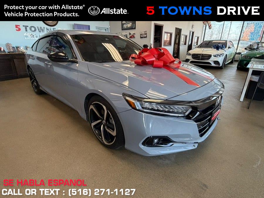 Used Honda Accord Sedan Sport 1.5T CVT 2022 | 5 Towns Drive. Inwood, New York