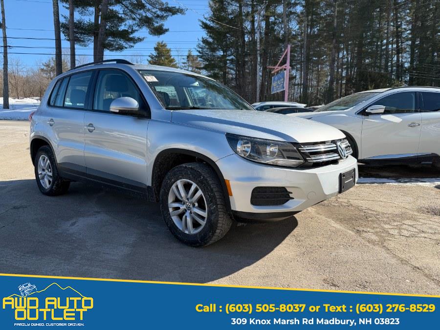 2017 Volkswagen Tiguan 2.0T S 4MOTION, available for sale in Madbury, New Hampshire | AWD Auto Outlet. Madbury, New Hampshire