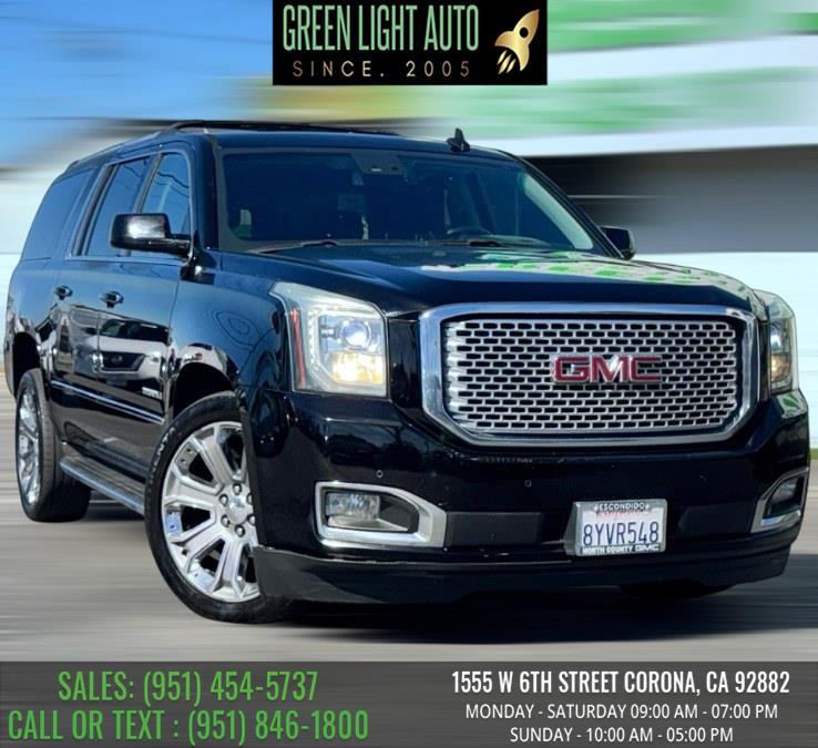 2015 GMC Yukon XL 4WD 4dr Denali, available for sale in Corona, California | Green Light Auto. Corona, California
