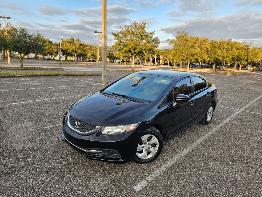 2014 Honda Civic Sedan 4dr CVT LX, available for sale in Longwood, Florida | Majestic Autos Inc.. Longwood, Florida