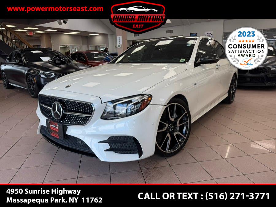 2018 Mercedes-Benz E-Class AMG E 43 4MATIC Sedan, available for sale in Massapequa Park, New York | Power Motors East. Massapequa Park, New York