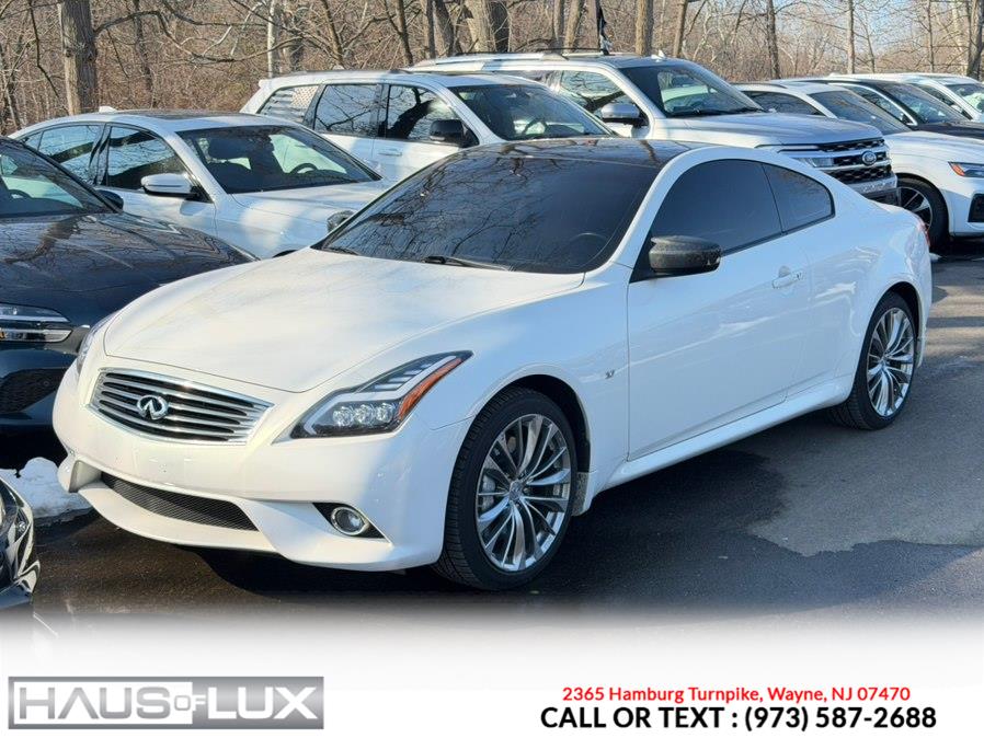 Used 2014 Infiniti Q60 Coupe in Wayne, New Jersey | Haus of Lux. Wayne, New Jersey