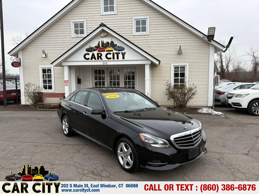 2016 Mercedes-Benz E-Class 4dr Sdn E 350 Luxury 4MATIC, available for sale in East Windsor, Connecticut | Car City LLC. East Windsor, Connecticut