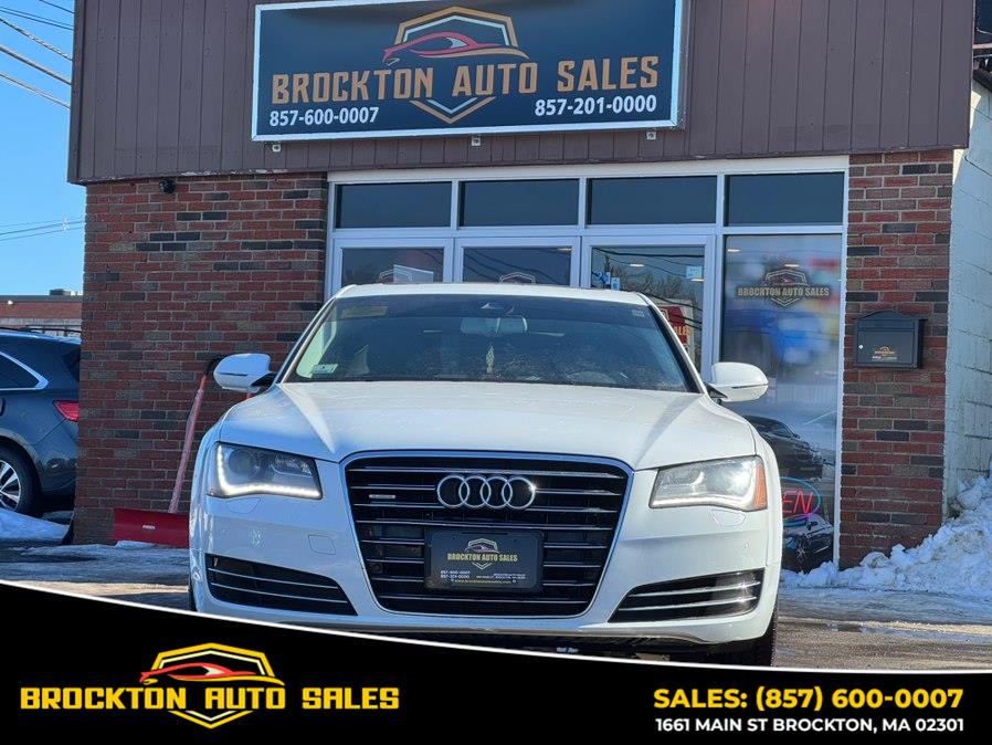 2014 Audi A8 4dr Sdn 4.0T, available for sale in BROCKTON, Massachusetts | Brockton Auto Sales Inc. BROCKTON, Massachusetts