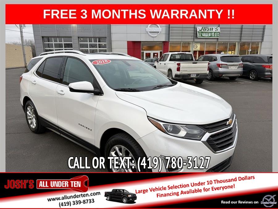 Used 2018 Chevrolet Equinox in Lima, Ohio | Josh's All Under Ten LLC. Lima, Ohio