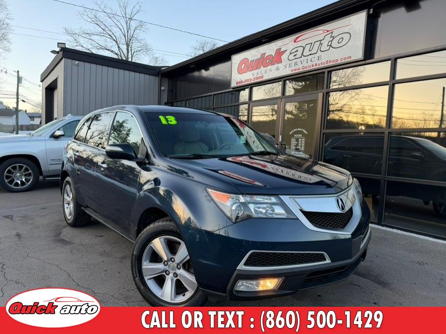 Used 2013 Acura MDX in Bristol, Connecticut | Quick Auto LLC. Bristol, Connecticut