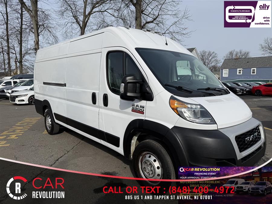 2021 Ram Promaster 3500 High Roof 3500 159'' EXT, available for sale in Avenel, New Jersey | Car Revolution. Avenel, New Jersey