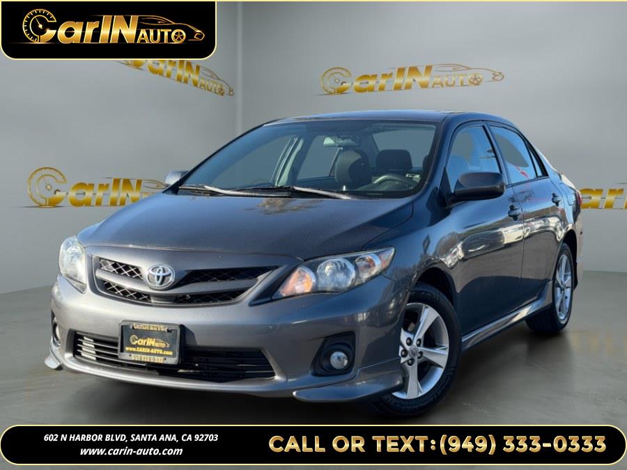 2011 Toyota Corolla 4dr Sdn Auto S (Natl), available for sale in Santa Ana, California | Carin Auto. Santa Ana, California