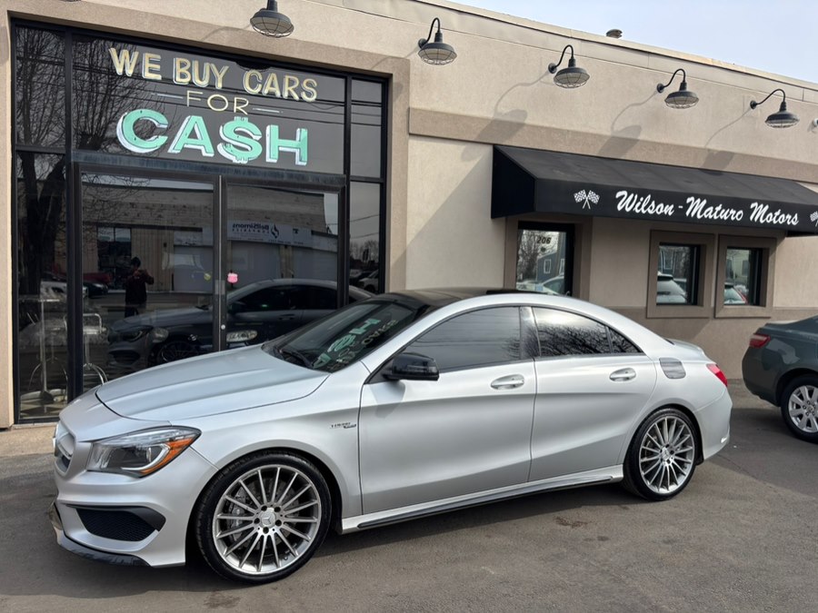 2014 Mercedes-Benz CLA-Class 4dr Sdn CLA45 AMG 4MATIC, available for sale in New haven, Connecticut | Wilson Maturo Motors. New haven, Connecticut