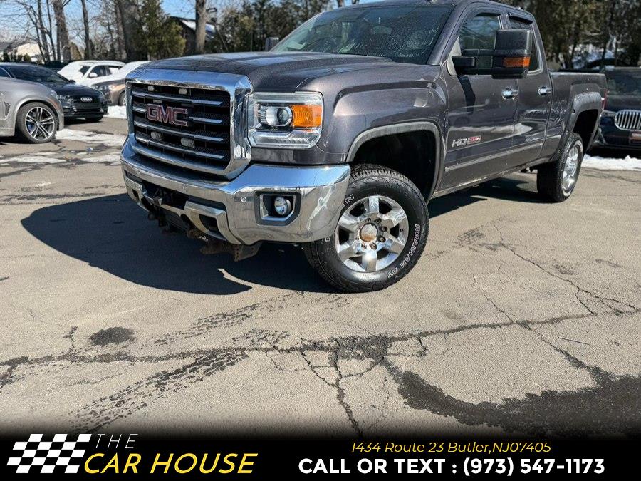 2015 GMC Sierra 2500HD available WiFi 4WD Double Cab 144.2" SLE, available for sale in Butler, New Jersey | The Car House. Butler, New Jersey