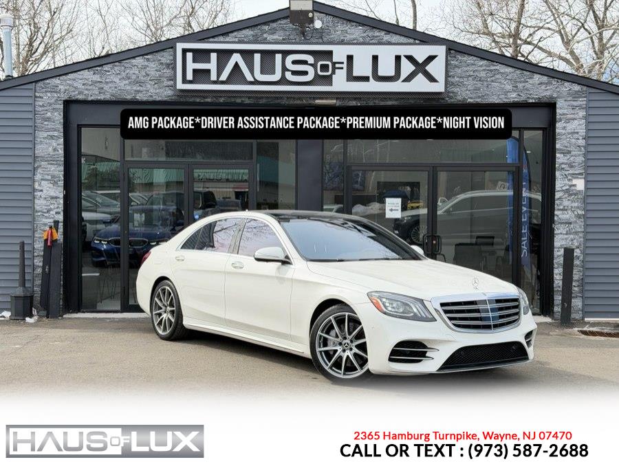 2020 Mercedes-Benz S-Class S 560 4MATIC Sedan, available for sale in Wayne, New Jersey | Haus of Lux. Wayne, New Jersey