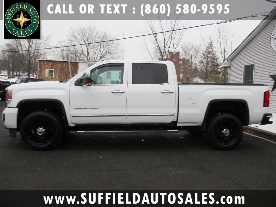 2015 GMC Sierra 2500HD available WiFi 4WD Crew Cab 153.7" Denali, available for sale in Suffield, Connecticut | Suffield Auto LLC. Suffield, Connecticut