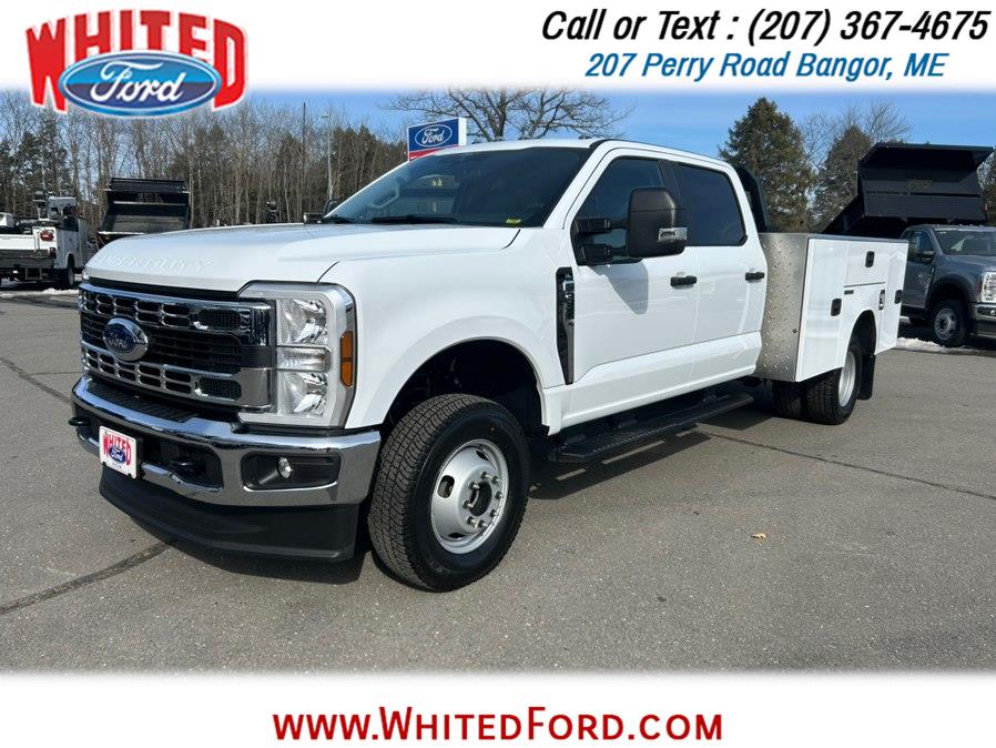 2026 Ford Super Duty F-350 DRW XL 4WD Crew Cab 179" WB 60" CA 9' EBY Service Body, available for sale in Bangor, Maine | Whited Ford. Bangor, Maine