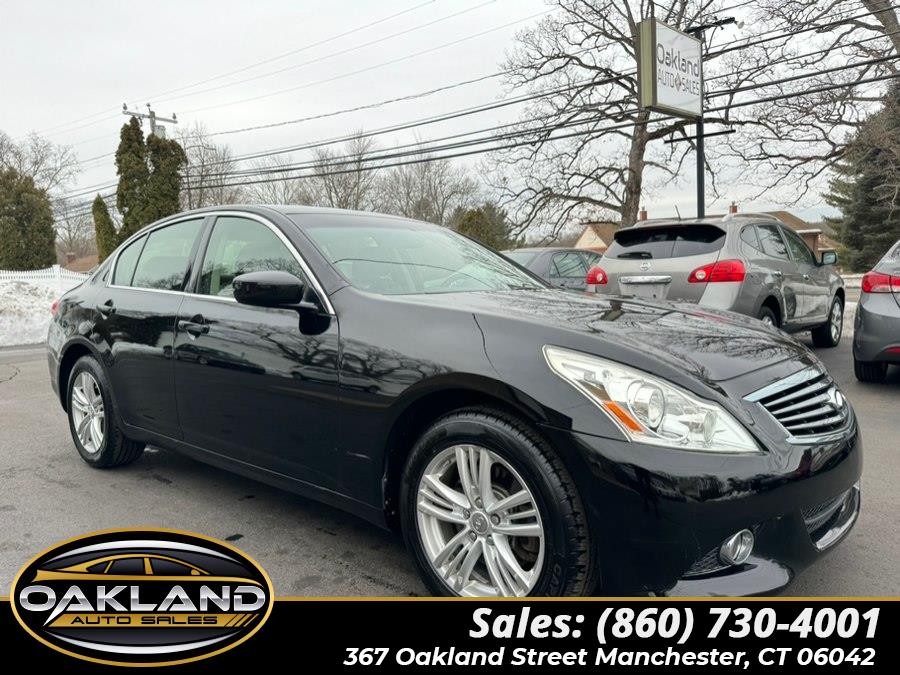 Used 2012 INFINITI G25 Sedan in Manchester, Connecticut | Oakland Auto Sales. Manchester, Connecticut