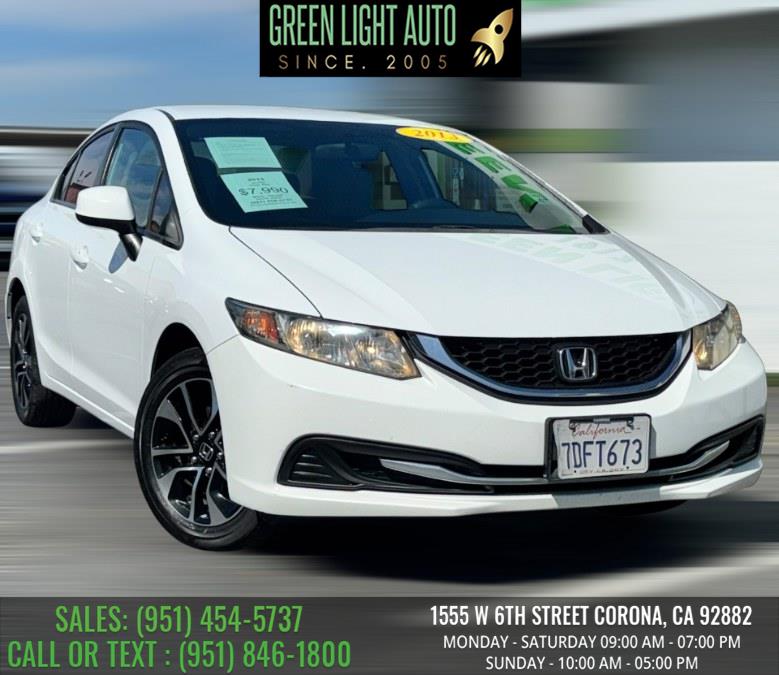 Used 2013 Honda Civic Sdn in Corona, California | Green Light Auto. Corona, California