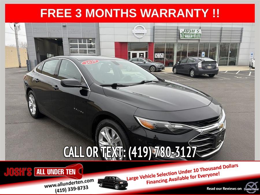 Used 2020 Chevrolet Malibu in Lima, Ohio | Josh's All Under Ten LLC. Lima, Ohio
