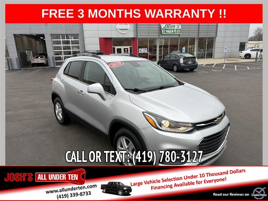 Used 2020 Chevrolet Trax in Lima, Ohio | Josh's All Under Ten LLC. Lima, Ohio