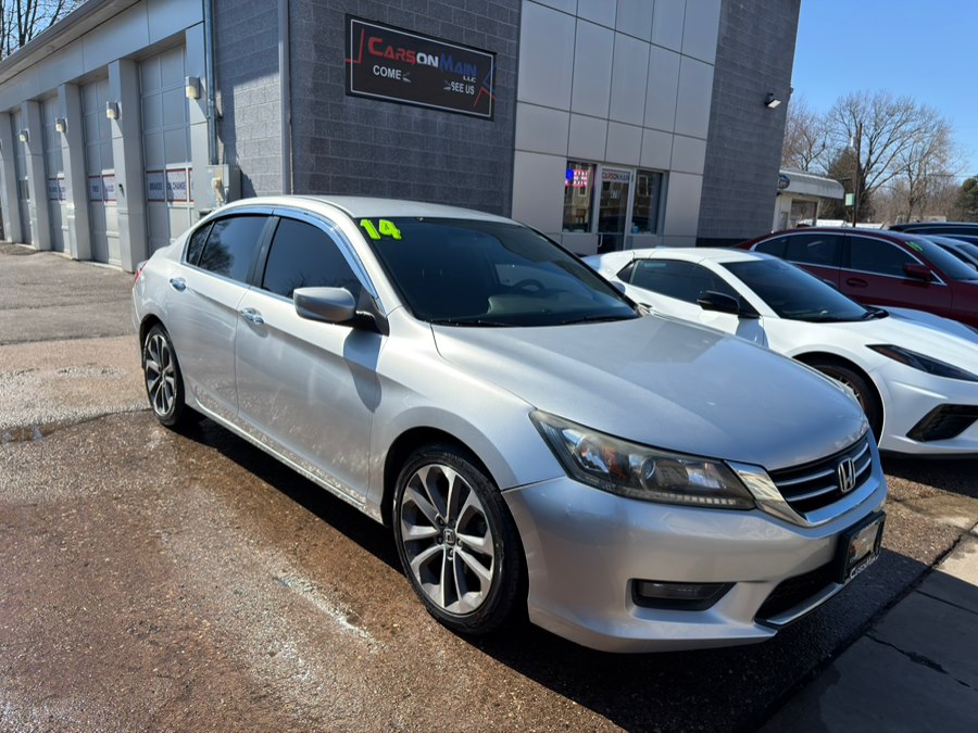 2014 Honda Accord Sedan 4dr I4 CVT Sport, available for sale in Manchester, Connecticut | Carsonmain LLC. Manchester, Connecticut