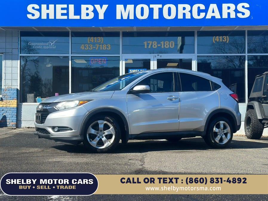2016 Honda HR-V 2WD 4dr CVT EX-L w/Navi, available for sale in Springfield, Massachusetts | Shelby Motor Cars. Springfield, Massachusetts