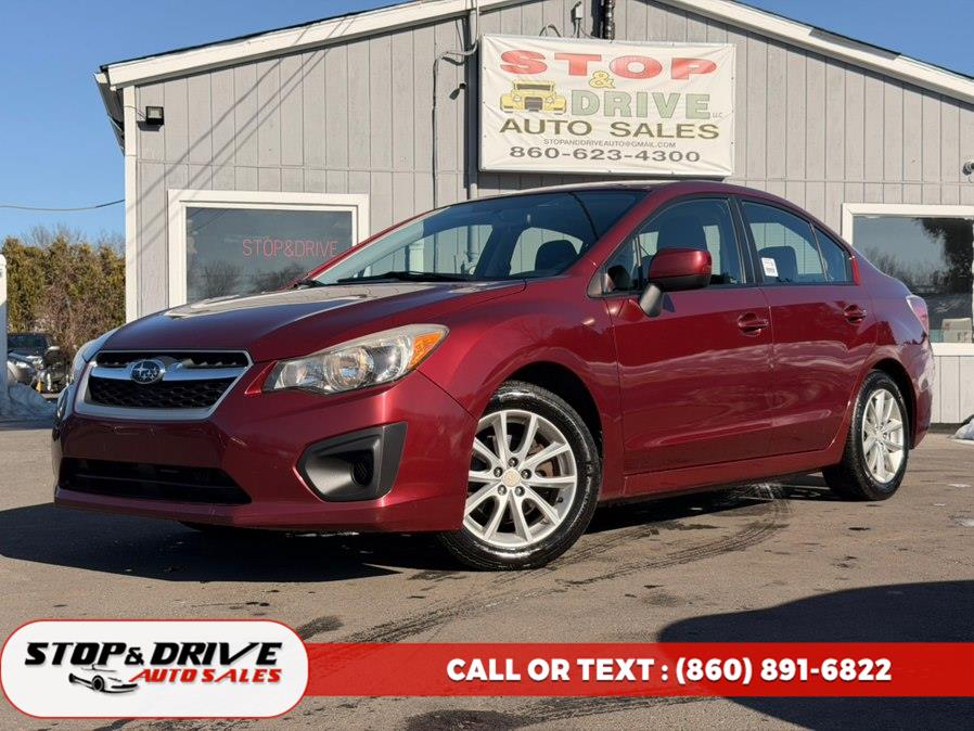 2012 Subaru Impreza Sedan 4dr Auto 2.0i Premium, available for sale in East Windsor, Connecticut | Stop & Drive Auto Sales. East Windsor, Connecticut