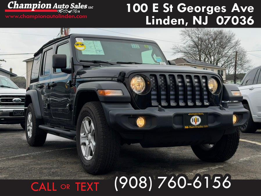 Used 2021 Jeep Wrangler in Linden, New Jersey | Champion Auto Sales. Linden, New Jersey