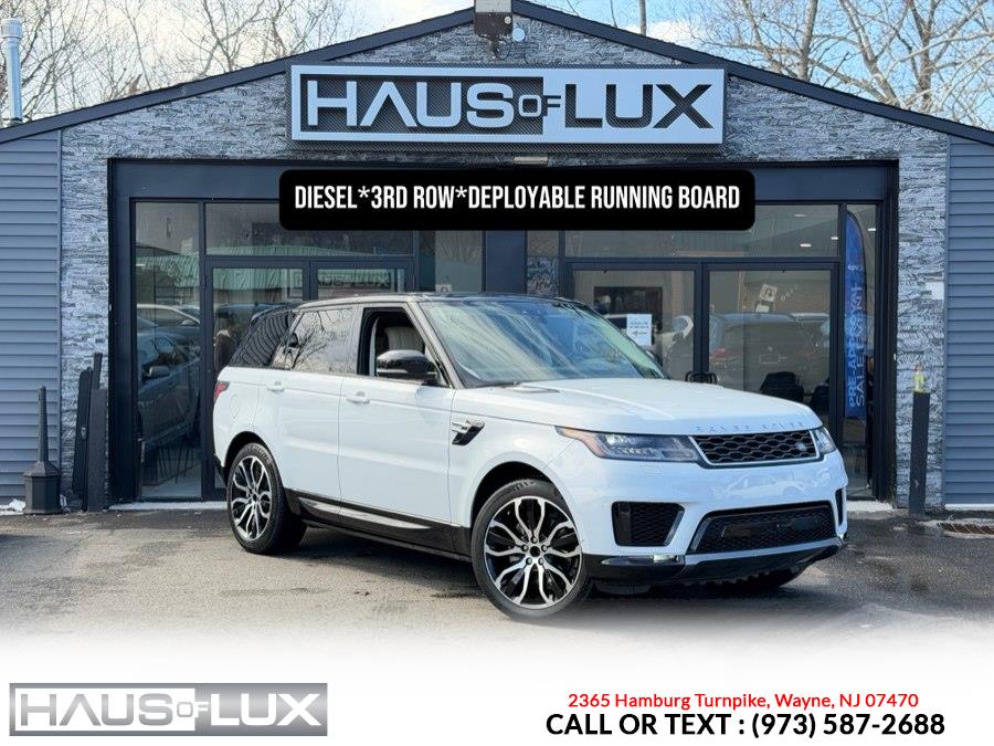 2018 Land Rover Range Rover Sport Td6 Diesel HSE, available for sale in Wayne, New Jersey | Haus of Lux. Wayne, New Jersey