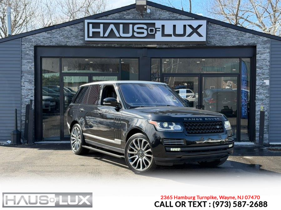 2017 Land Rover Range Rover V8 Supercharged Autobiography SWB, available for sale in Wayne, New Jersey | Haus of Lux. Wayne, New Jersey