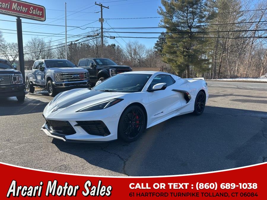 2023 Chevrolet Corvette 2dr Stingray Conv w/3LT, available for sale in Tolland, Connecticut | Arcari Motor Sales. Tolland, Connecticut
