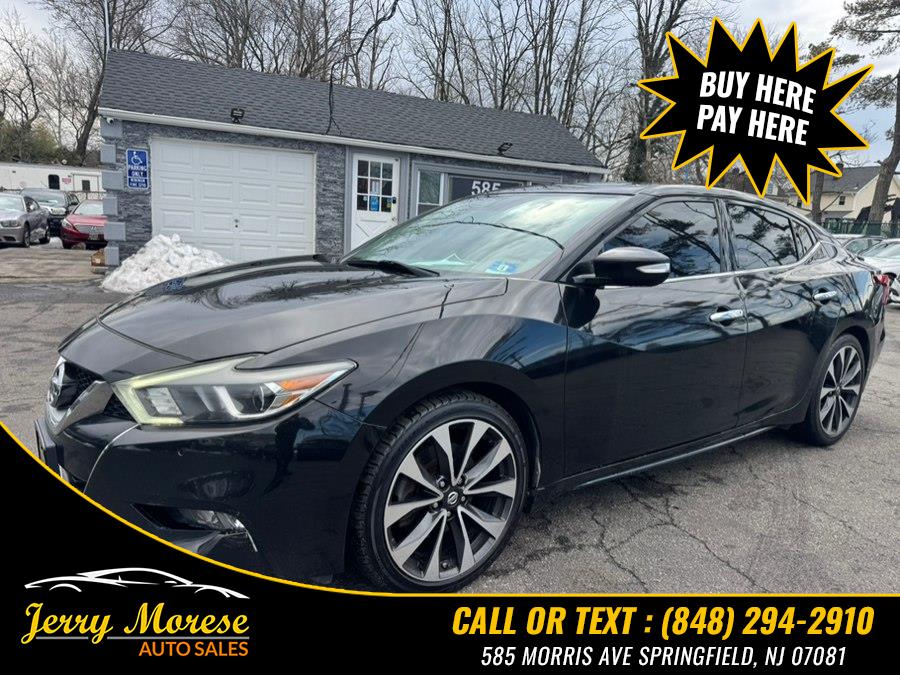 Used 2016 Nissan Maxima in Springfield, New Jersey | Jerry Morese Auto Sales. Springfield, New Jersey