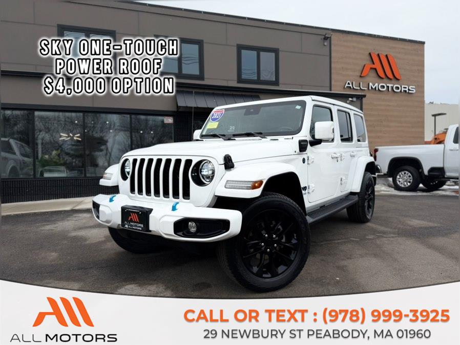 Used 2021 Jeep Wrangler 4xe in Peabody, Massachusetts | All Motors. Peabody, Massachusetts