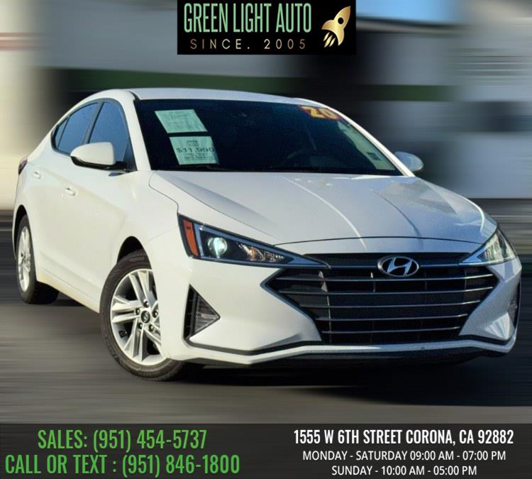 Used 2020 Hyundai Elantra in Corona, California | Green Light Auto. Corona, California