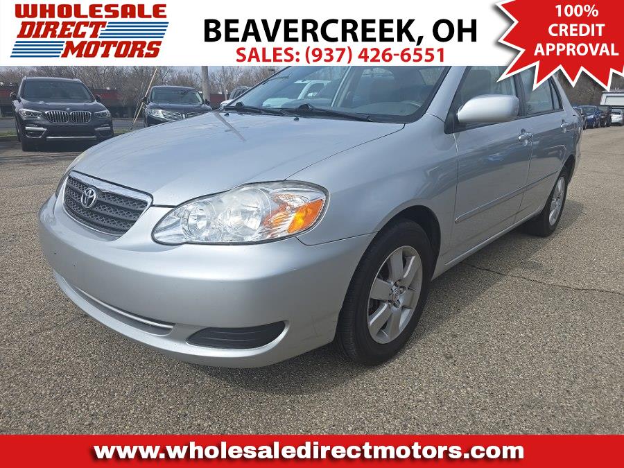 2007 Toyota Corolla 4dr Sdn Auto LE (Natl), available for sale in Beavercreek, Ohio | Wholesale Direct Motors. Beavercreek, Ohio