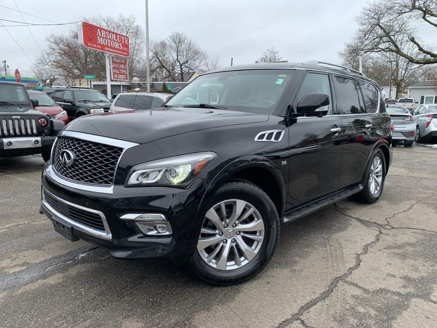 Used 2017 INFINITI QX80 in Springfield, Massachusetts | Absolute Motors Inc. Springfield, Massachusetts