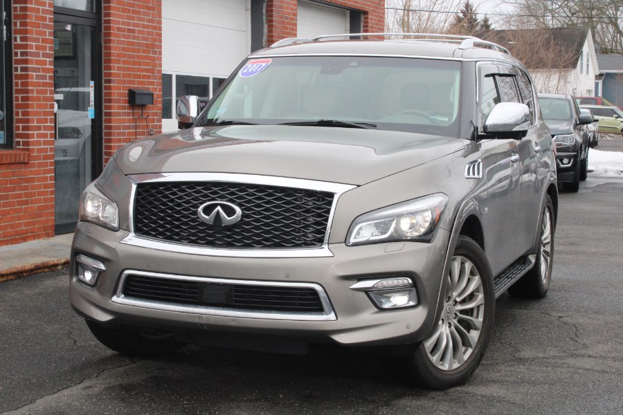 Used 2017 INFINITI QX80 in ENFIELD, Connecticut | Longmeadow Motor Cars. ENFIELD, Connecticut