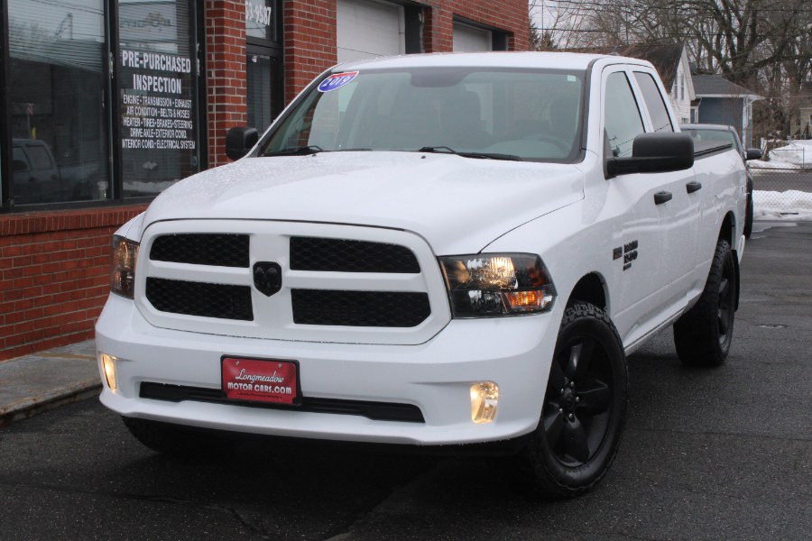 2019 Ram 1500 Classic Express 4x4 Quad Cab 6''4" Box, available for sale in ENFIELD, Connecticut | Longmeadow Motor Cars. ENFIELD, Connecticut