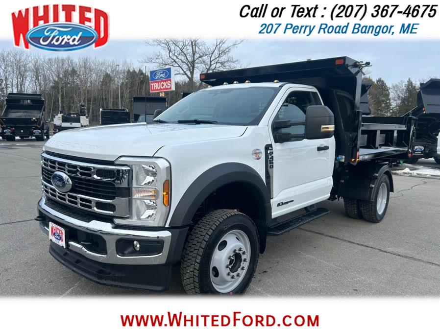 2026 Ford Super Duty F-450 DRW XL 4WD Reg Cab 145" WB 60" CA Dump Body, available for sale in Bangor, Maine | Whited Ford. Bangor, Maine