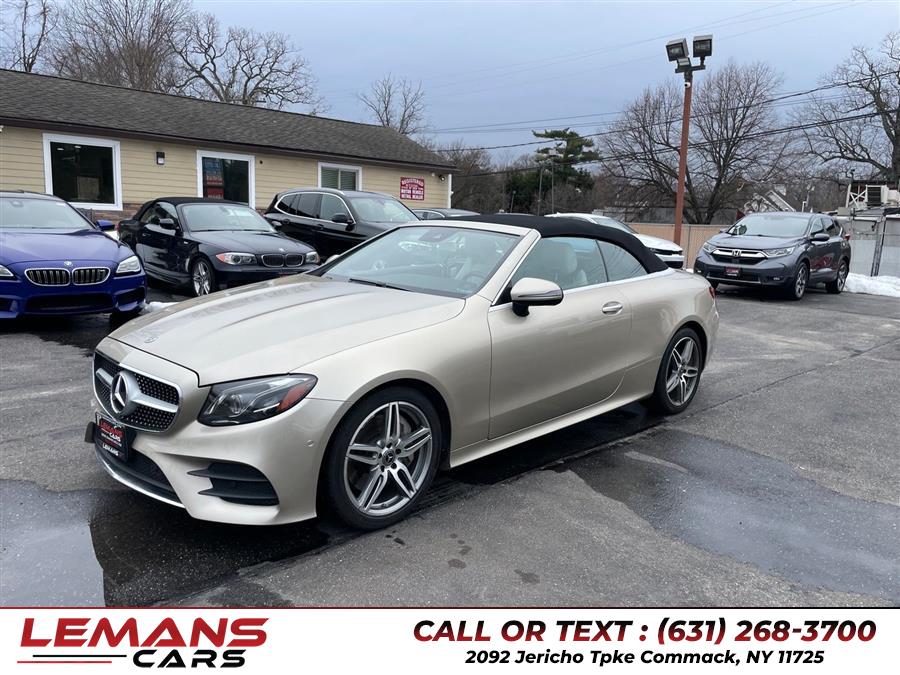 Used 2018 Mercedes-benz E-class in Commack, New York | Lemans Cars. Commack, New York