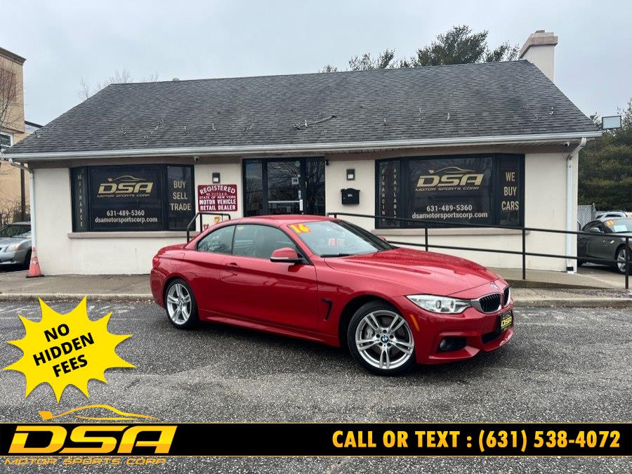 2016 BMW 4 Series 2dr Conv 435i xDrive AWD, available for sale in Commack, New York | DSA Motor Sports Corp. Commack, New York
