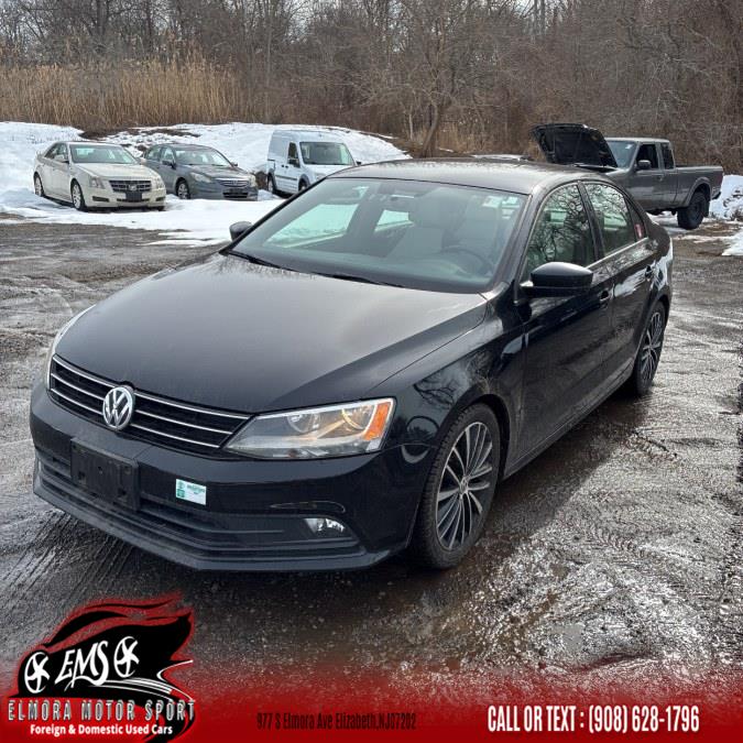 2016 Volkswagen Jetta Sedan 4dr Man 1.8T Sport PZEV, available for sale in Elizabeth, New Jersey | Elmora Motor Sports. Elizabeth, New Jersey