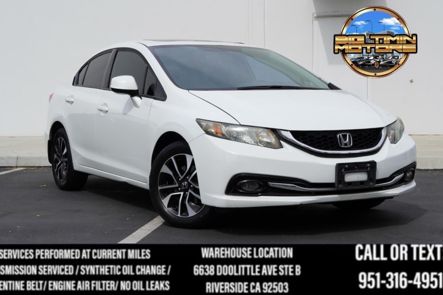 Used 2013 Honda Civic Sdn EXL in Riverside, California | Big Timin Motors LLC. Riverside, California