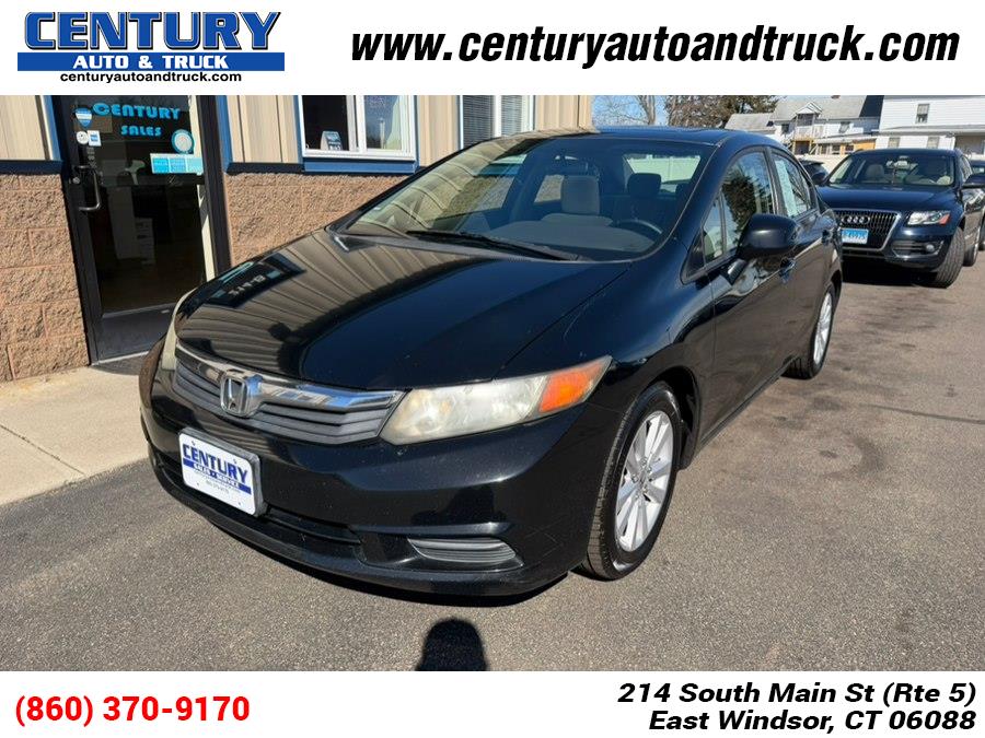 Used 2012 Honda Civic Sdn in East Windsor, Connecticut | Century Auto And Truck. East Windsor, Connecticut