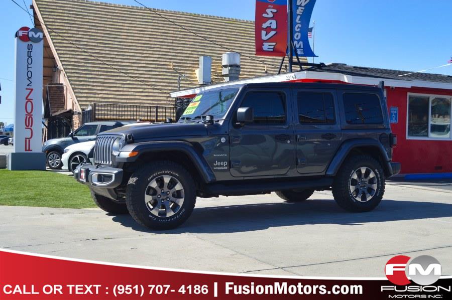 Used 2020 Jeep Wrangler Unlimited in Moreno Valley, California | Fusion Motors Inc. Moreno Valley, California