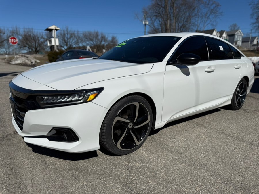 2021 Honda Accord Sedan Sport 2.0T Auto, available for sale in New Milford, Connecticut | Faustos Auto Body and Repairs LLC. New Milford, Connecticut