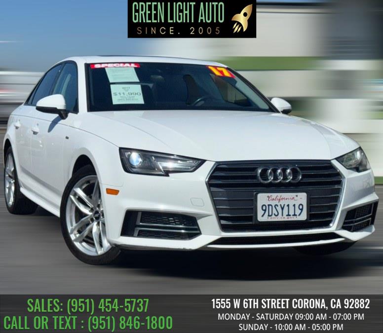 Used 2017 Audi A4 in Corona, California | Green Light Auto. Corona, California