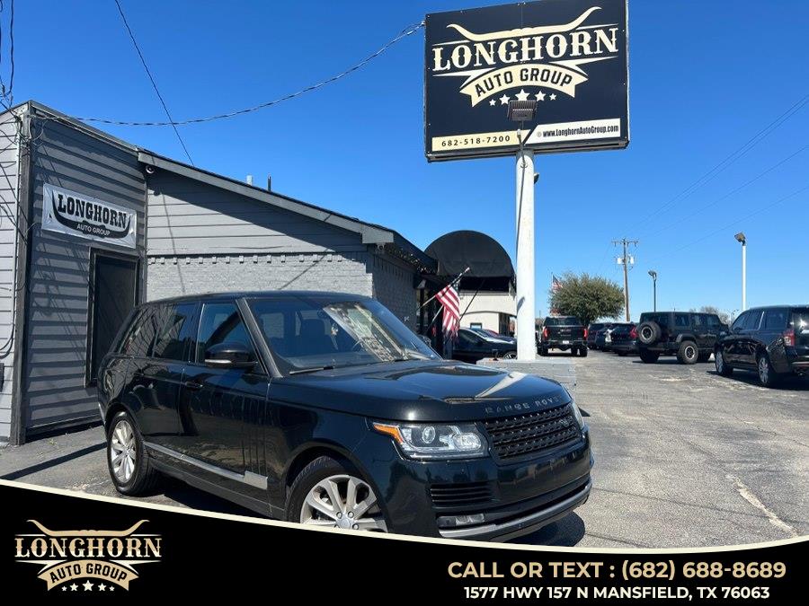 2017 Land Rover Range Rover HSE