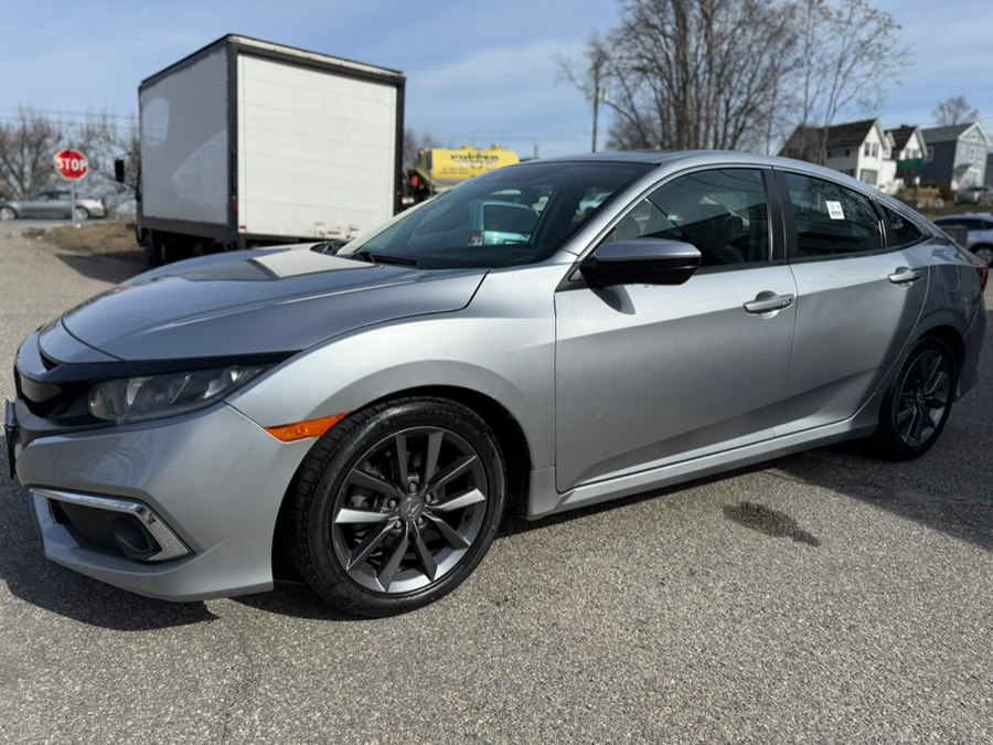 2021 Honda Civic Sedan EX CVT, available for sale in New Milford, Connecticut | Faustos Auto Body and Repairs LLC. New Milford, Connecticut