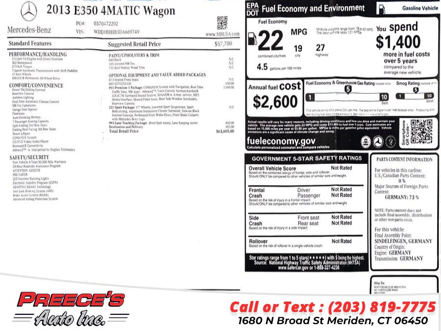 2013 Mercedes-Benz E-Class